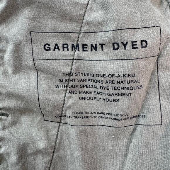 Gap Garment Dyed Shorts Drawstring High Waisted Cotton Pull On Extra Small Green - Picture 4 of 12